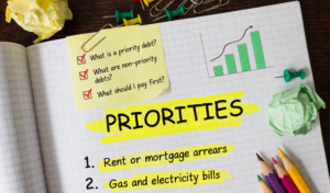 priority and non-priority debts