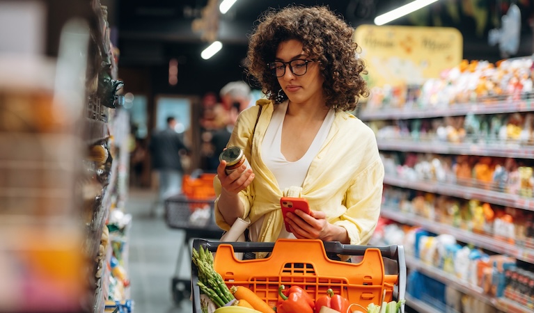 save money on food shopping
